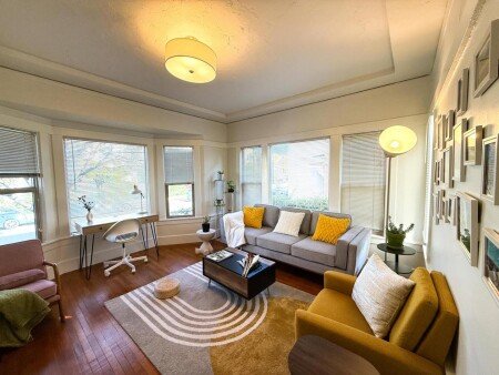 Apartment 2 bedrooms, with garden