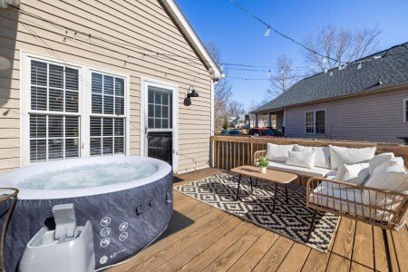 House 3 bedrooms, with jacuzzi