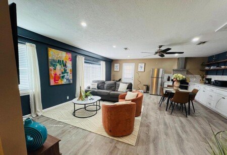 House 2 bedrooms, with garden