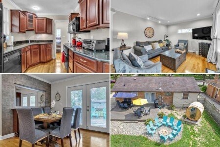 House 4 bedrooms, with jacuzzi