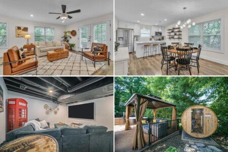 House 4 bedrooms, with jacuzzi