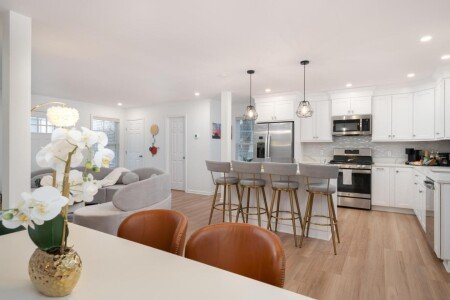 Appartement 4 chambres, avec jardin