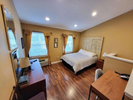 Apartment 1 bedroom, with garden