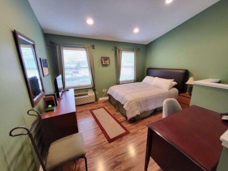 Apartment 1 bedroom, with garden