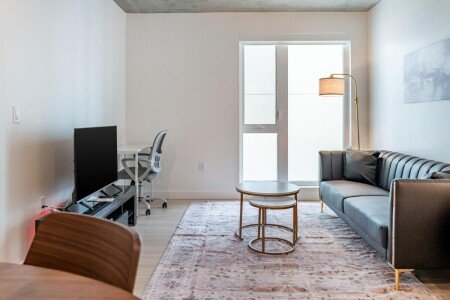 Appartement 1 chambre, avec salle de sport