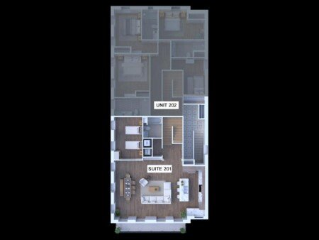 Apartment 5 bedrooms, with jacuzzi