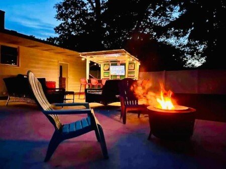 House 3 bedrooms, with air conditioning