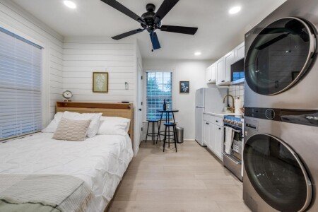 Apartment 1 bedroom, with garden