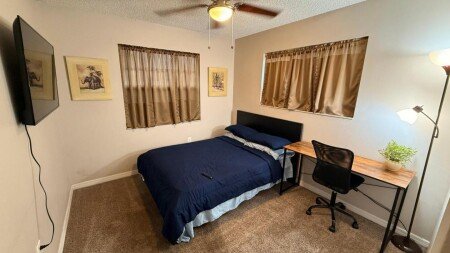 Bed and breakfast 1 bedroom, with parking