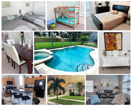House 5 bedrooms, with garden