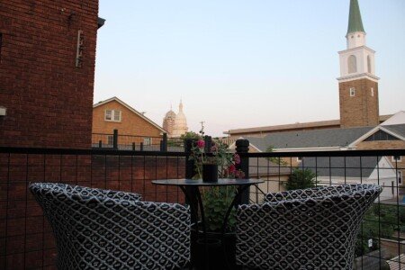 Apartment 1 bedroom, with garden