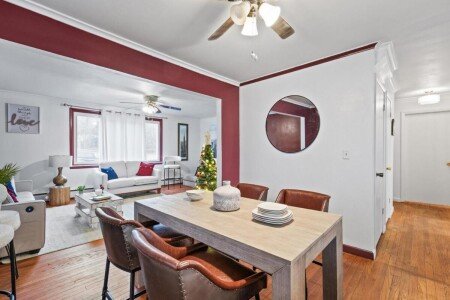 Apartment 4 guests, with garden