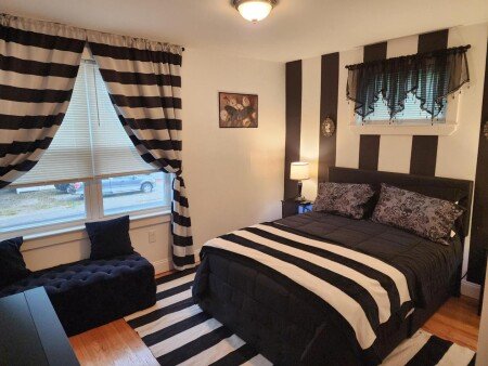 Bed and breakfast 1 bedroom, with air conditioning