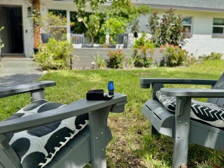 Apartment 3 bedrooms, with garden