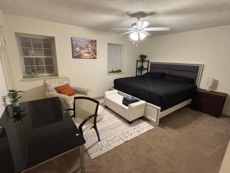 Apartment 3 bedrooms, with garden