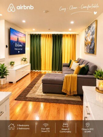 Bed and breakfast 3 bedrooms, with air conditioning