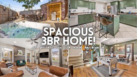 House 1 bedroom, with jacuzzi