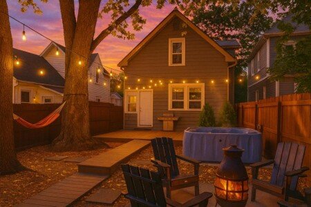 House 4 bedrooms, with jacuzzi