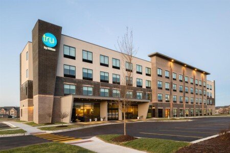 Hotel with gym