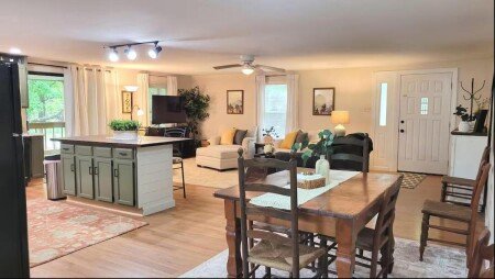 House 2 bedrooms, with garden