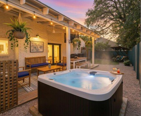 House 3 bedrooms, with jacuzzi