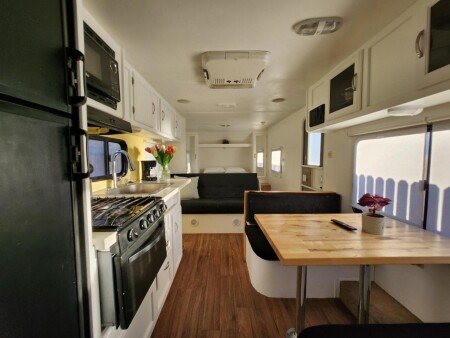 Camping / Mobil Home 1 chambre, avec climatisation