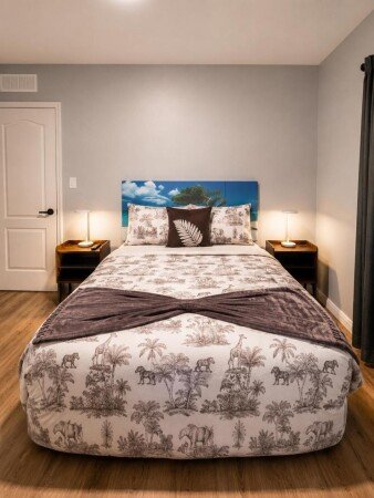 Bed and breakfast 1 bedroom, with air conditioning