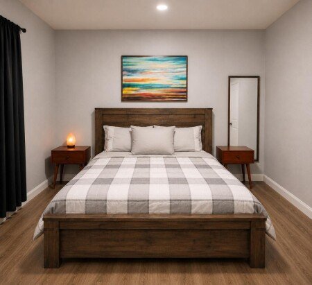Bed and breakfast 1 bedroom, with air conditioning
