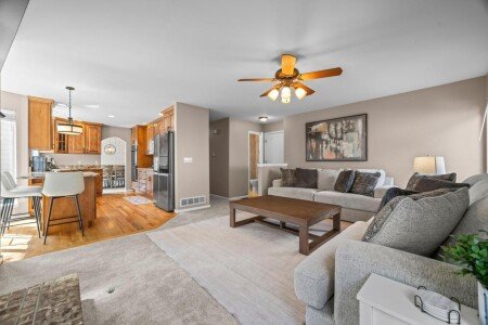House 3 bedrooms, with air conditioning