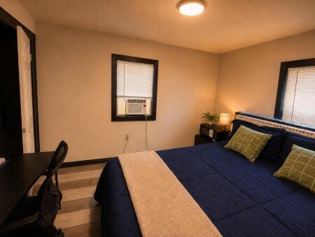Bed and breakfast 1 bedroom, with air conditioning