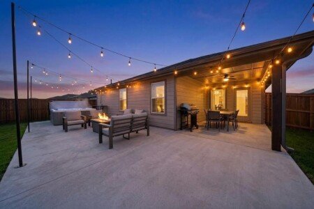 House 4 bedrooms, with jacuzzi