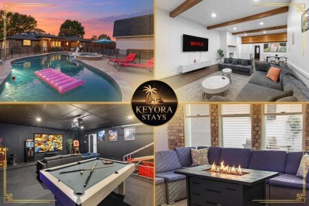 House 4 bedrooms, with jacuzzi