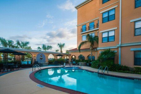 Hotel with pool
