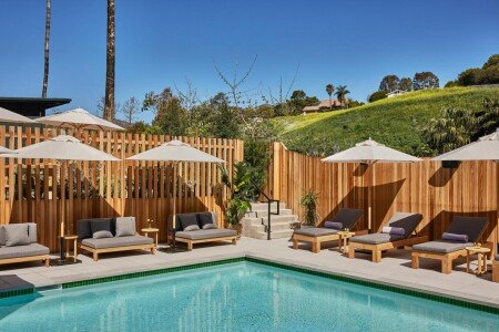 Hotel with pool