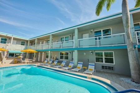 Hotel with pool