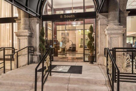 Hotel with gym