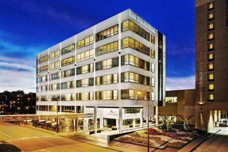 Hotel with gym