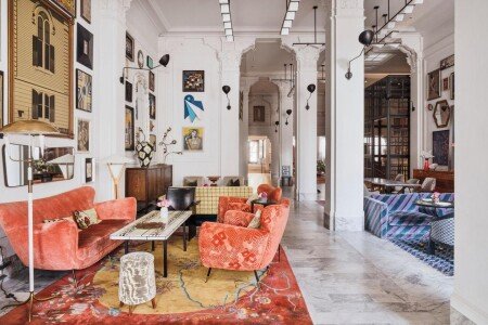 Hôtel design, avec salle de sport