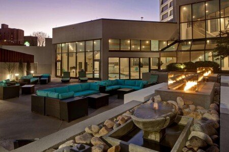 Hotel with pool