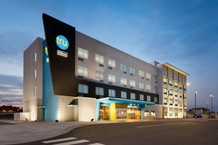 Hotel with gym