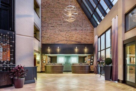 Hotel with pool