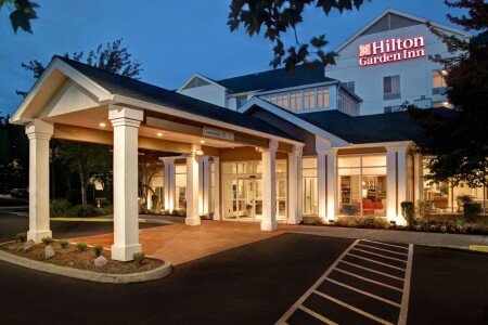 Hotel with gym