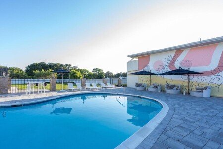 Hotel with pool