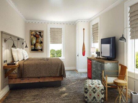 Hotel with air conditioning