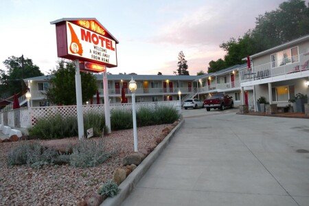 Hotel with garden