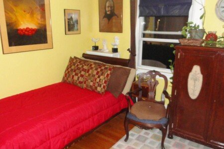 Bed and breakfast 1 huésped, con jardín