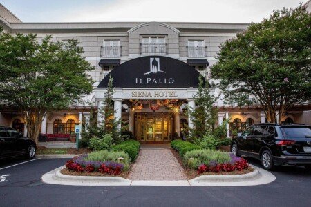 Hotel with gym