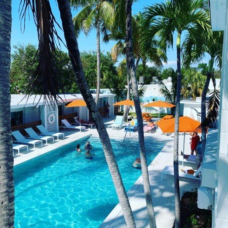 Hotel with pool