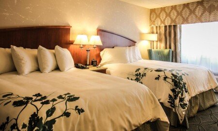 Hotel with gym