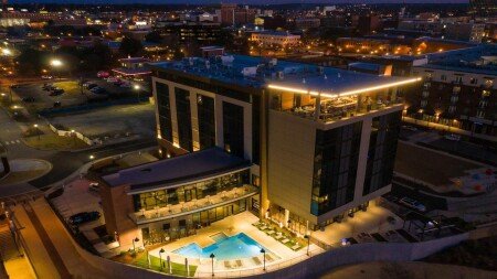 Hotel with pool